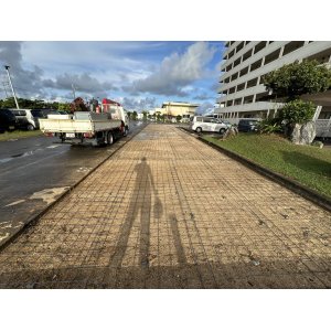 駐車場の整備工事