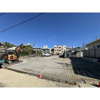 駐車場・コンクリート流す前