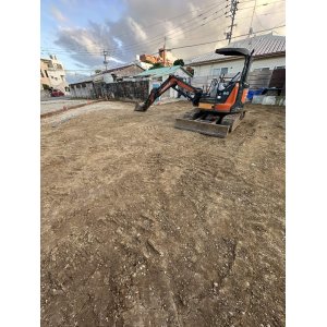 駐車場にして新たな土地利用スタート