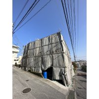 高所作業足元注意