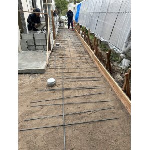 名護市での作業でした。